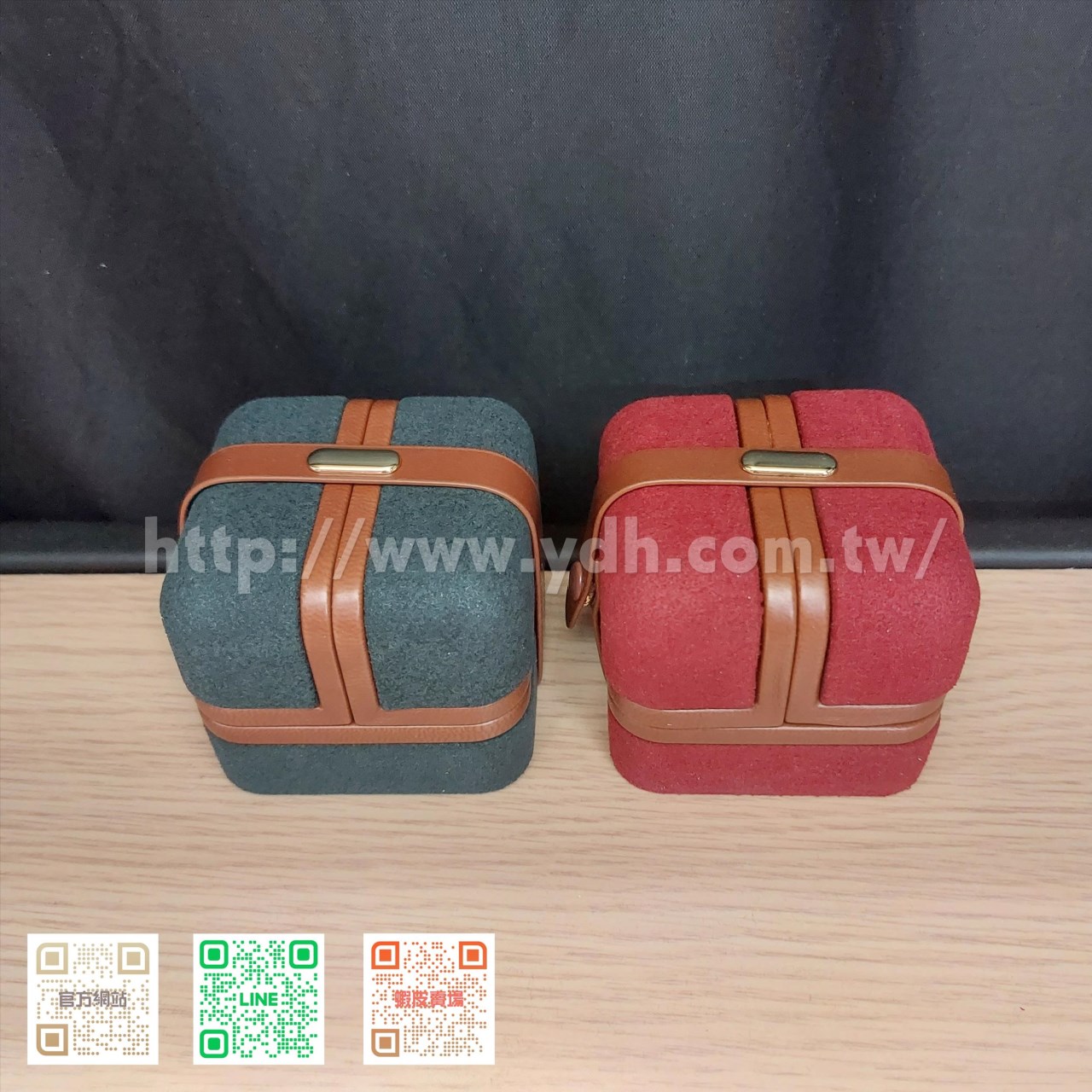 十字對開禮物戒指盒