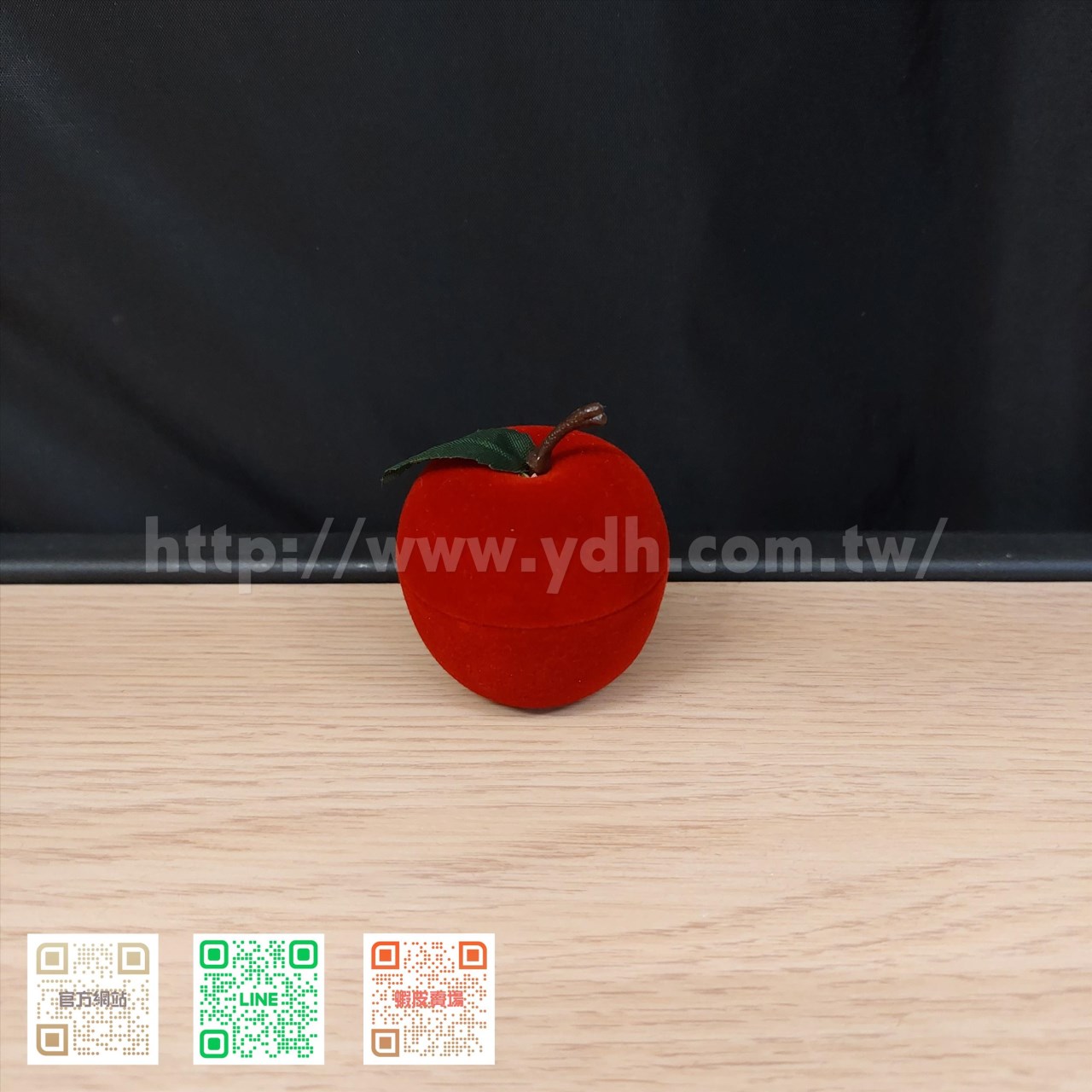 蘋果造型戒指盒