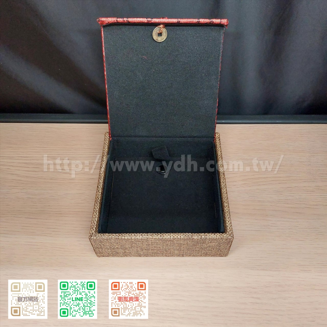 古風流蘇手鐲盒(扣子)