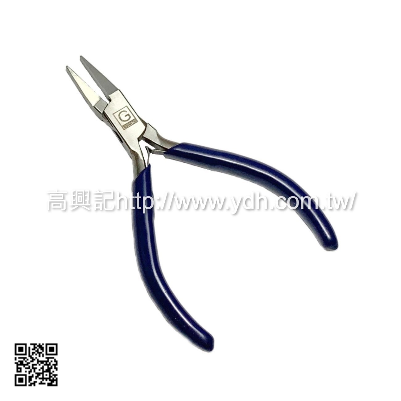 G牌 台灣130mm 無牙平口鉗(彈片)