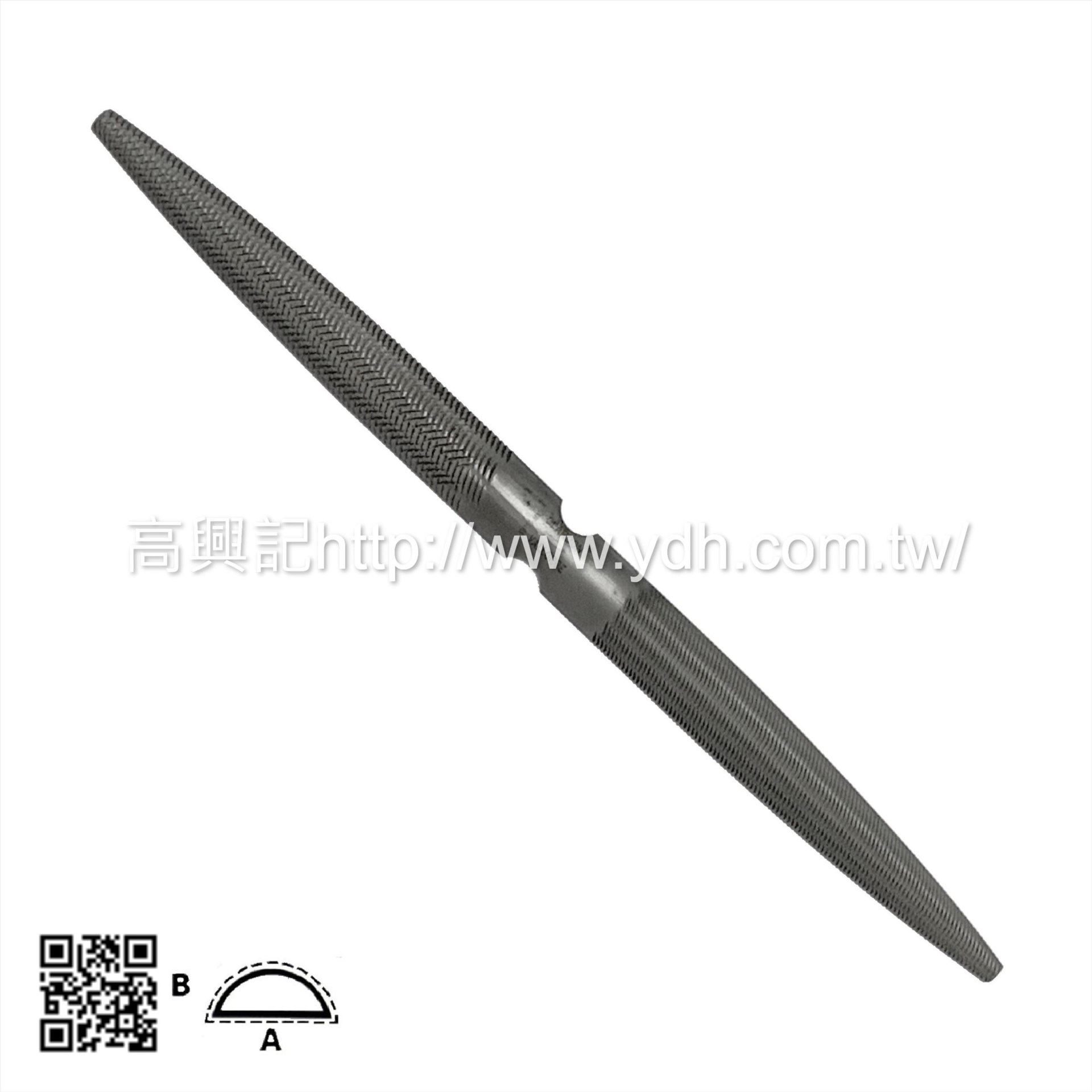 瑞士魚牌-200mm雙頭蠟銼LP1540